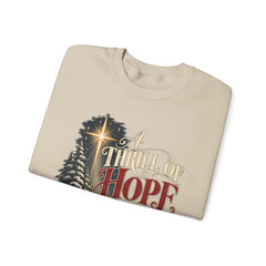 A Thrill of Hope Christmas Sweatshirt