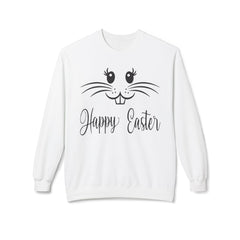 Happy Easter Unisex Fleece Crewneck Sweatshirt
