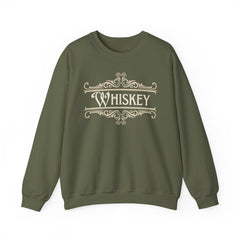 Whiskey - Victorian Design Crewneck Sweatshirt