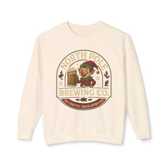 North Pole Brewing Co. Unisex Lightweight Comfort Colors Crewneck Sweatshirt - Cozy Holiday Sweatshirt, Christmas Gift, Winter Apparel, Casual Wear, [...]