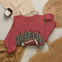 Football Therapy Sweatshirt — Vintage Football Graphic Crewneck
