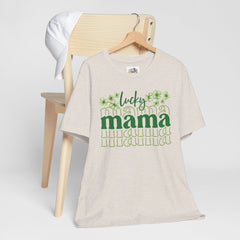 Lucky Mama Short Sleeve Tee - St. Patrick's Day Unisex T-Shirt