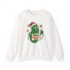 Pickle Christmas Club Sweatshirt — Cute Holiday Pickle Crewneck