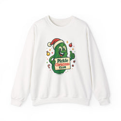 Pickle Christmas Club Sweatshirt — Cute Holiday Pickle Crewneck