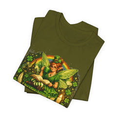 Saint Patrick’s Day Fairy T-Shirt — Irish Luck Leprechaun Fairy Graphic Tee