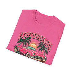 Expensive Taste Social Club T-Shirt — Retro Palm & Classic Car Tee