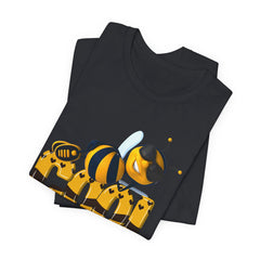 Bee Cool -Unisex Short Sleeve Tee - Fun, Casual Summer T-Shirt