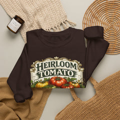 Heirloom Tomato Market Sweatshirt — Vintage Farmhouse Produce Graphic Crewneck