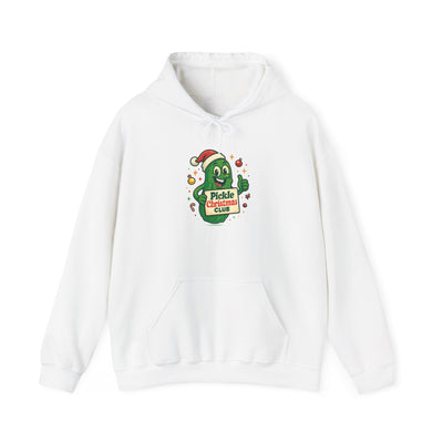 Pickle Christmas Club Hoodie — Cute Festive Pickle Holiday Sweatshirt