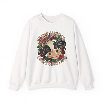 Christmas Cow Sweatshirt