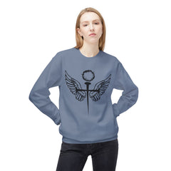 Christian Cross Fleece Sweatshirt