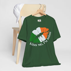 St. Patrick's Day Unisex Tee - “Kiss me, I’m Irish “