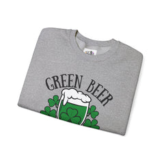 Green Beer Is Underrated Crewneck Sweatshirt - Unisex St. Patrick's Day Apparel