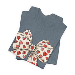 Valentine Heart Bow T-Shirt