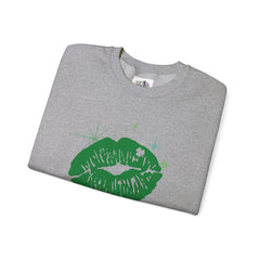 Irish Kiss Crewneck Sweatshirt - Unisex St. Patrick's Day Apparel