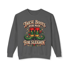 Festive Crewneck Comfort Colors Sweatshirt: Holiday Cheer, Christmas Gift, Cozy Wear, Funny Xmas Apparel,