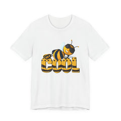 Bee Cool -Unisex Short Sleeve Tee - Fun, Casual Summer T-Shirt