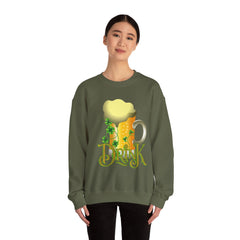 St. Patrick's Day Beer Mug Crewneck Sweatshirt - Unisex Heavy Blend™