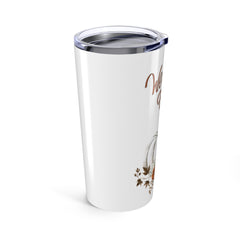 Welcome Fall  20oz Tumbler - White Pumpkin