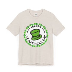 Happy St. Patrick's Day Unisex Tee - Leprechaun Hat