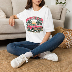 Expensive Taste Social Club T-Shirt — Retro Palm & Classic Car Tee