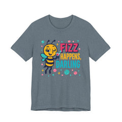 Fizz Happens Bee Martini Shirt - Summer Shirt, Funny Gift
