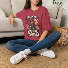 Haunted But Homey T-Shirt — Cute Vintage Haunted House Halloween Tee BP