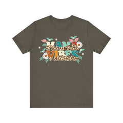 Tropical Mama Vibes Unisex Jersey Tee - Perfect for Summer & Holidays