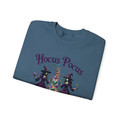Hocus Pocus Sweatshirt, Cozy Halloween Apparel, Witchy Crewneck, Unisex Fall Fashion, Spooky Season Gifts, Stylish Fall Outfit