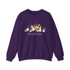 Festive Holiday Sweatshirt, Cozy Winter Apparel, Perfect Gift for Christmas, Tree Ornaments
