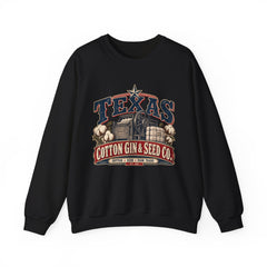 Texas Cotton Gin & Seed Co. Crewneck Sweatshirt - Southern Heritage