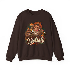 Delish Bigfoot Forest Crewneck Sweatshirt- S’Mores