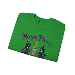 Hocus Pocus Sweatshirt, Cozy Halloween Apparel, Witchy Crewneck, Unisex Fall Fashion, Spooky Season Gifts, Stylish Fall Outfit
