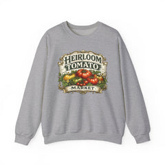 Heirloom Tomato Market Sweatshirt — Vintage Farmhouse Produce Graphic Crewneck