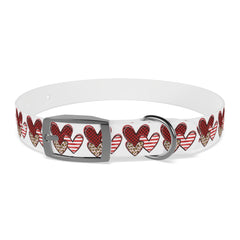 Dog Collar- Rustic Hearts