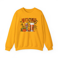 Witches Drink Up Sweatshirt, Unisex Halloween Apparel, Cozy Fall Sweatshirt, Spooky Season Gear, Perfect for Halloween Parties