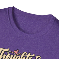 Thoughts & Prayers T-Shirt — "Thoughts & Prayers For Everyone Dealing With Me Today" Retro Graphic Tee