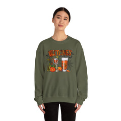 Witches Drink Up Sweatshirt, Unisex Halloween Apparel, Cozy Fall Sweatshirt, Spooky Season Gear, Perfect for Halloween Parties
