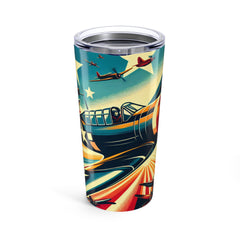 WWII Pop Art inspired Air Force (Sept. 18, 1947) Tumbler 20oz