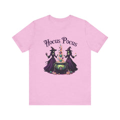 Hocus Pocus Halloween T-Shirt, Witch Tee, Unisex Halloween Shirt, Spooky Season Apparel, Costume Party Top