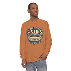 Made in the Sixties Long Sleeve Tee — Vintage 60s Retro Graphic Shirt
