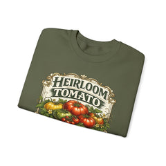Heirloom Tomato Market Sweatshirt — Vintage Farmhouse Produce Graphic Crewneck