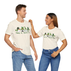 St. Patrick's Day Gnoming Around Unisex Tee