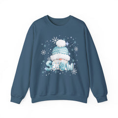 Winter Chill Sweatshirt - Cozy Unisex Crewneck with Snowy Design, Perfect for Holidays, Gifts, Snow Lovers, Warmth, Casual Style
