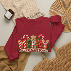 Christmas Cookie 'Make The Season Bright' Crewneck Sweatshirt