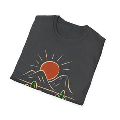 Desert Sunset T-Shirt — Cactus Mountain Graphic Tee
