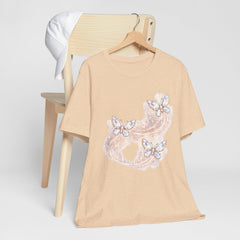 Butterfly Sparkle Tee — Pastel Crystal Butterflies Graphic T-Shirt