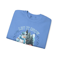 Let It Snow Somewhere Else - Winter  - Sweatshirt - Blue Design