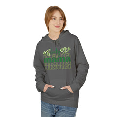 St. Patrick’s Day Unisex Fleece Hoodie - "Lucky Mama"