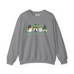 Gnomes Crewneck Sweatshirt - Unisex Happy St. Patrick's Day Apparel